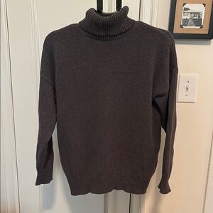 Madewell Cotton Turtleneck Sweater